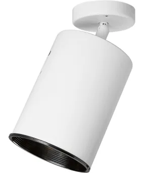 1-Light Multi Directional Wall/Ceiling Heat Lamp White