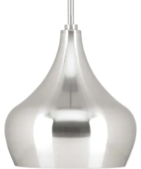 1-Light Pendant Brushed Nickel