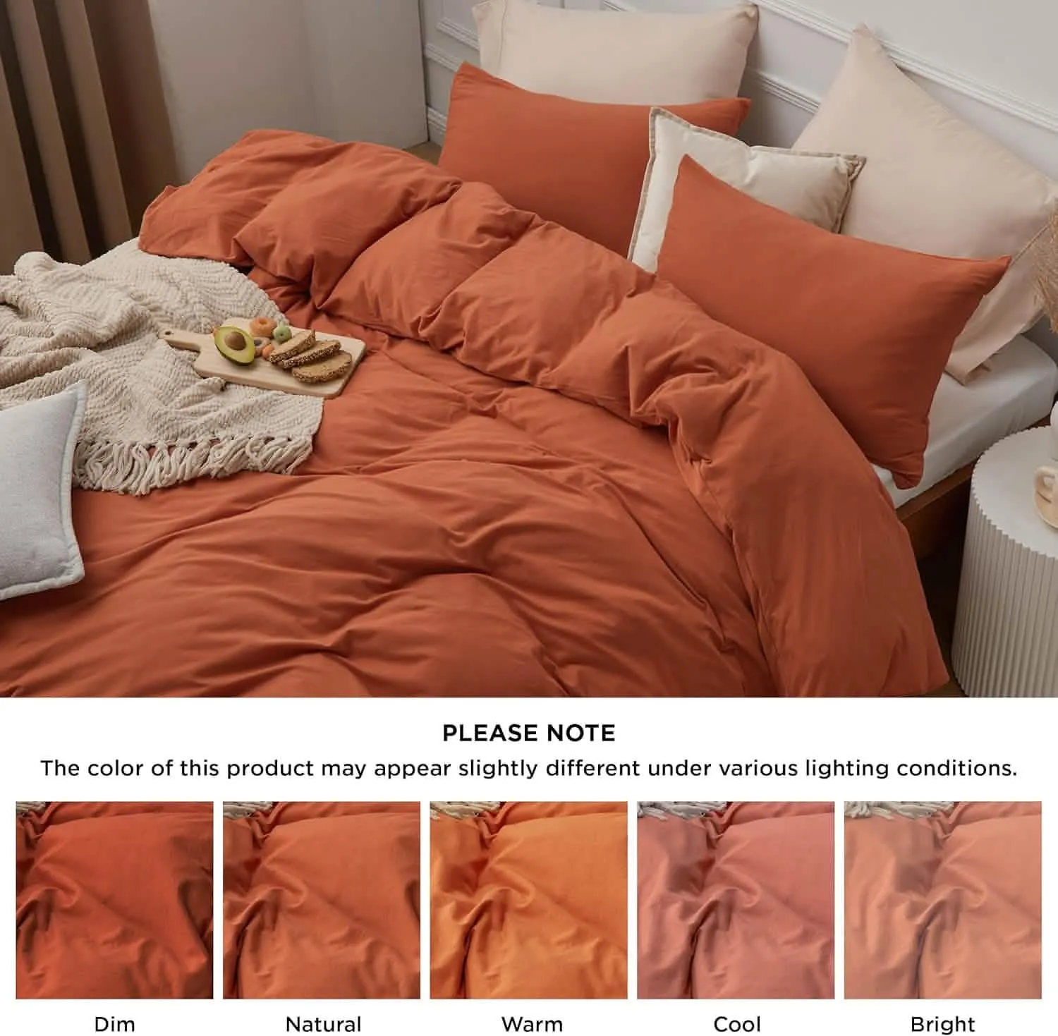 100% Jersey Knit Cotton Duvet Cover