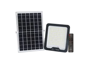 100W Solar Hydra Flood Light with Motion Sensor