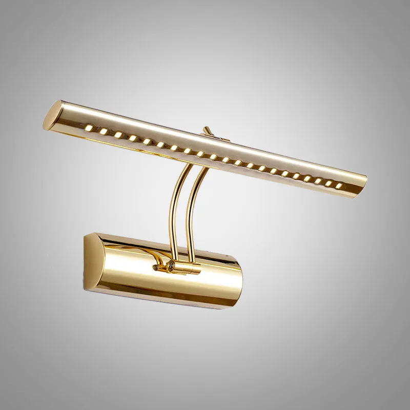 16"/21.5" Modern Metal LED Bathroom Vanity Wall Sconce in Gold Finish