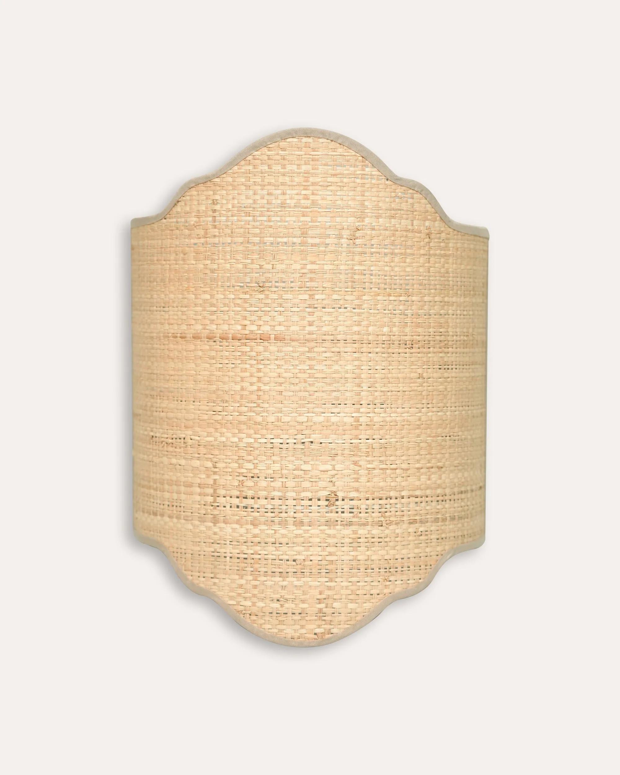 22cm Tedate Raffia Candle Shade - Natural