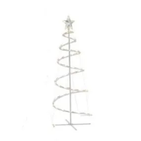 3' Light Up Spiral Tree, Warm White LED Lights