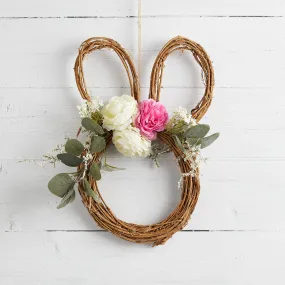 38cm Bunny Easter Wreath