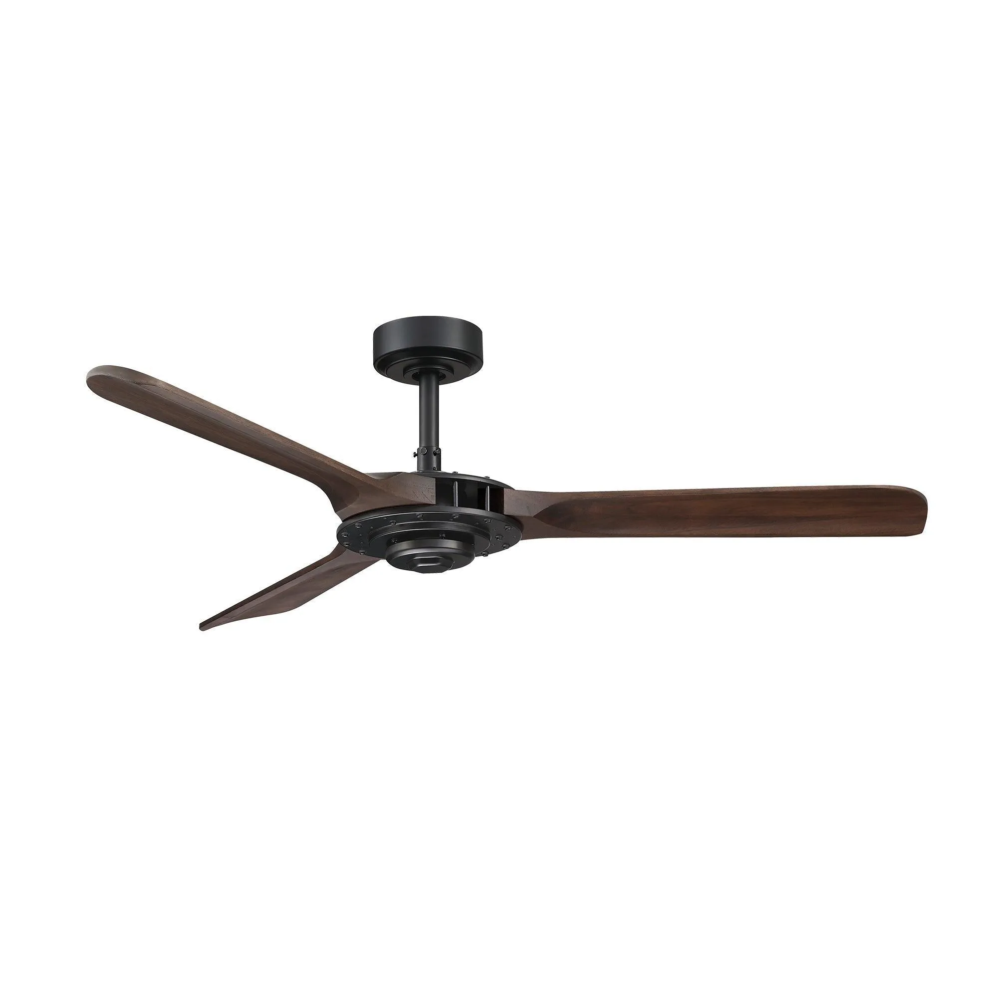 52" Aerofanture Industrial DC Motor Downrod Mount Reversible Ceiling Fan with Lighting and Remote Control