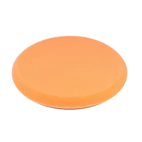 9" Orange Foam Buffing Pad Hook and Loop - Medium Cut