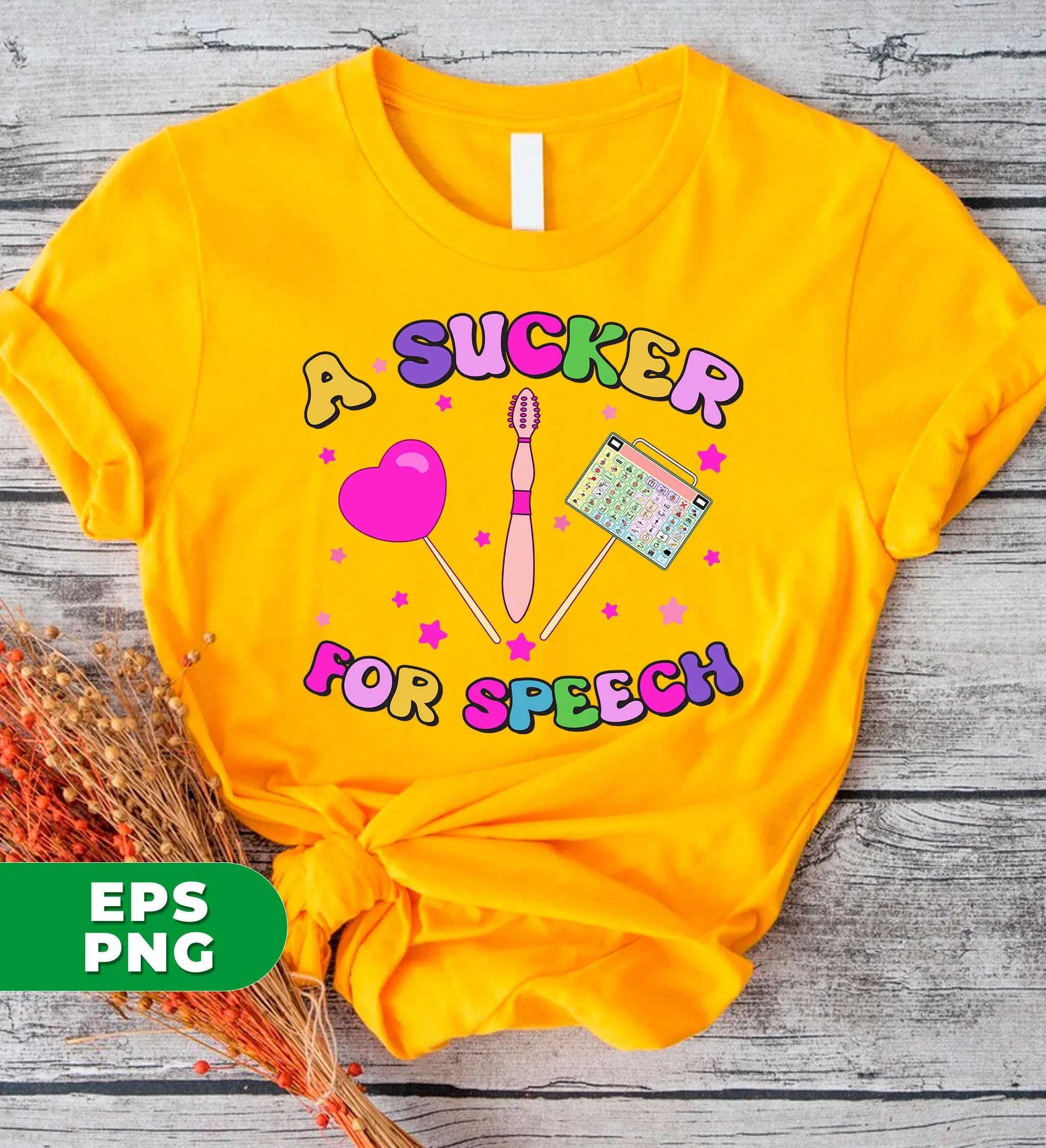 A Sucker For Speech, Speech Therapy, Happy Therapy, Digital Files, Png Sublimation