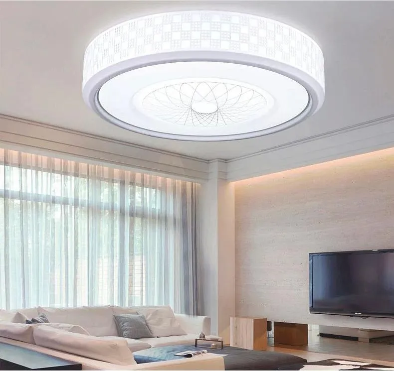 Acrylic LED Ceiling Light for Bedroom and Living Room