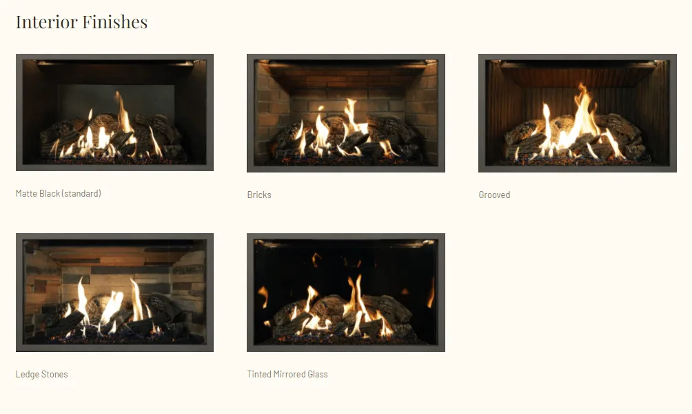 Ambiance Fireplaces Inspiration 34 Gas Insert