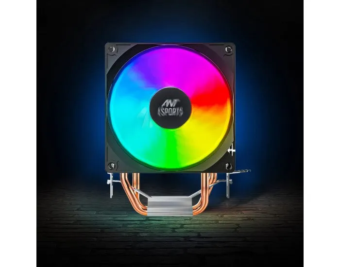 ANT ESPORTS DESKTOP AIR COOLER CPU FAN WITH RAINBOW LED (ICE C200 V2)