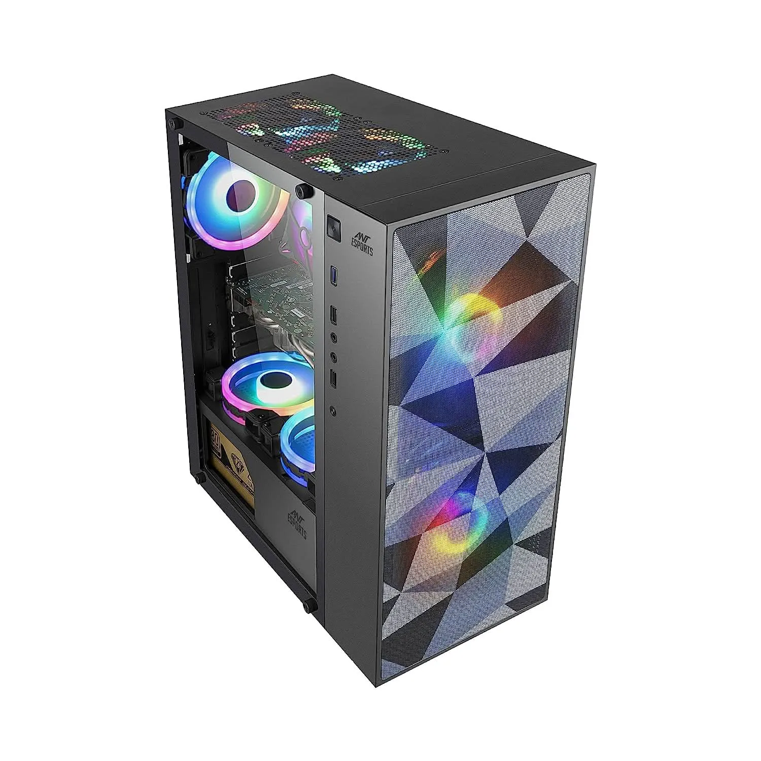 ANT ESPORTS ICE 310MG MID-TOWER ATX CABINET