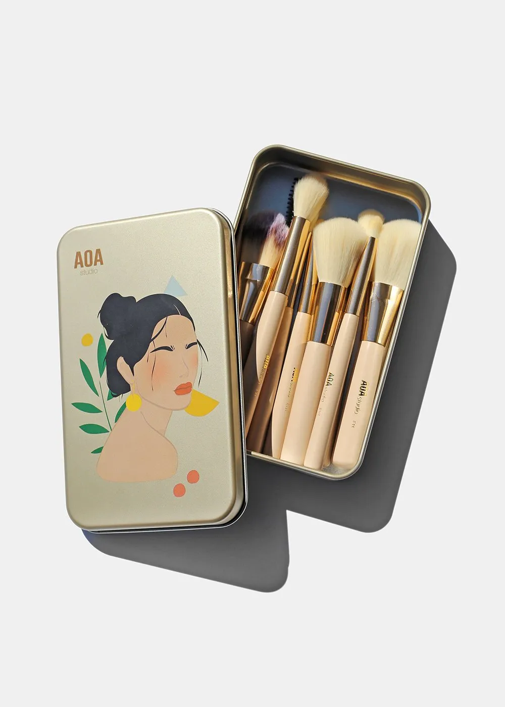 AOA Petite Brush Set   Keepsake Tin