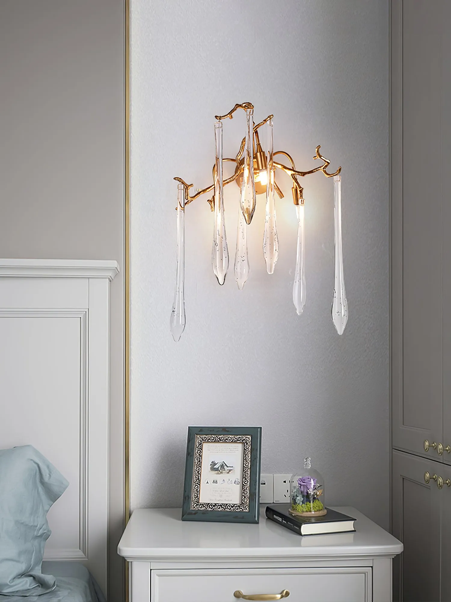 Aqua Salix Wall Lamp