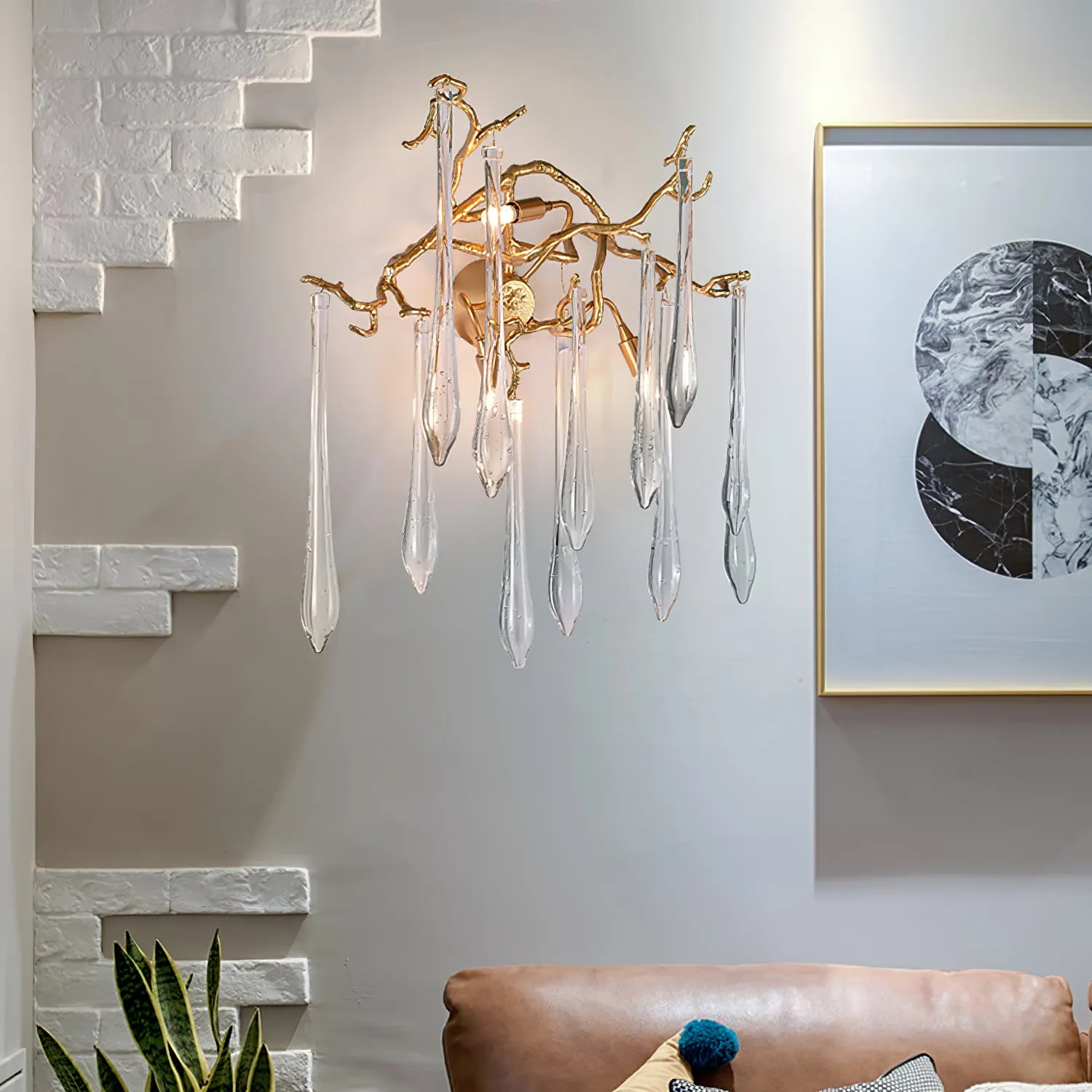 Aqua Salix Wall Lamp