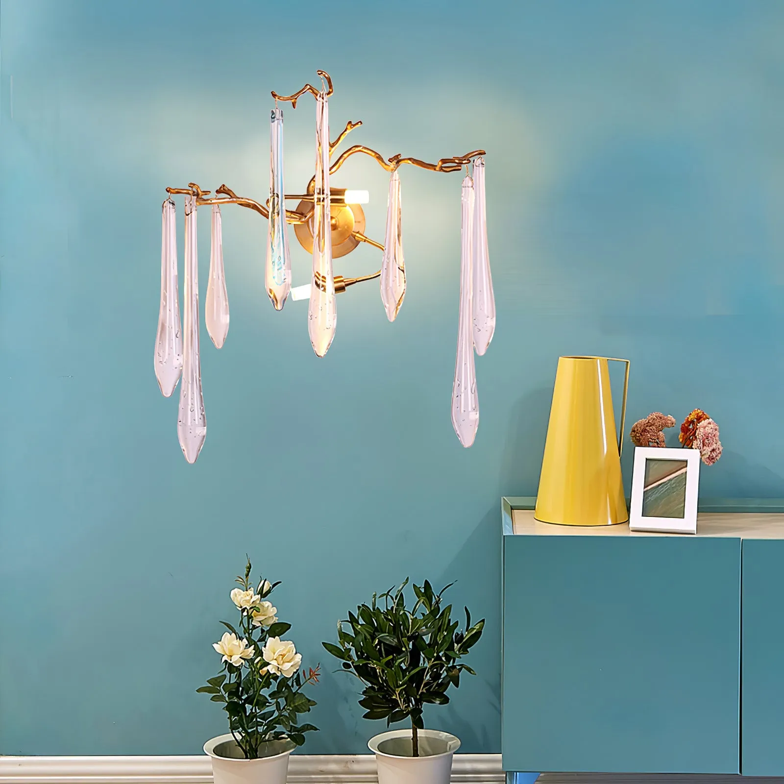 Aqua Salix Wall Lamp