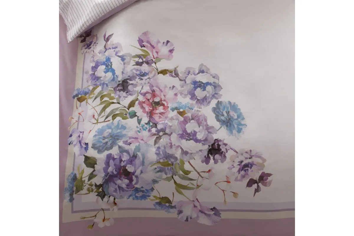 Arley Duvet Cover Set | Mauve | King