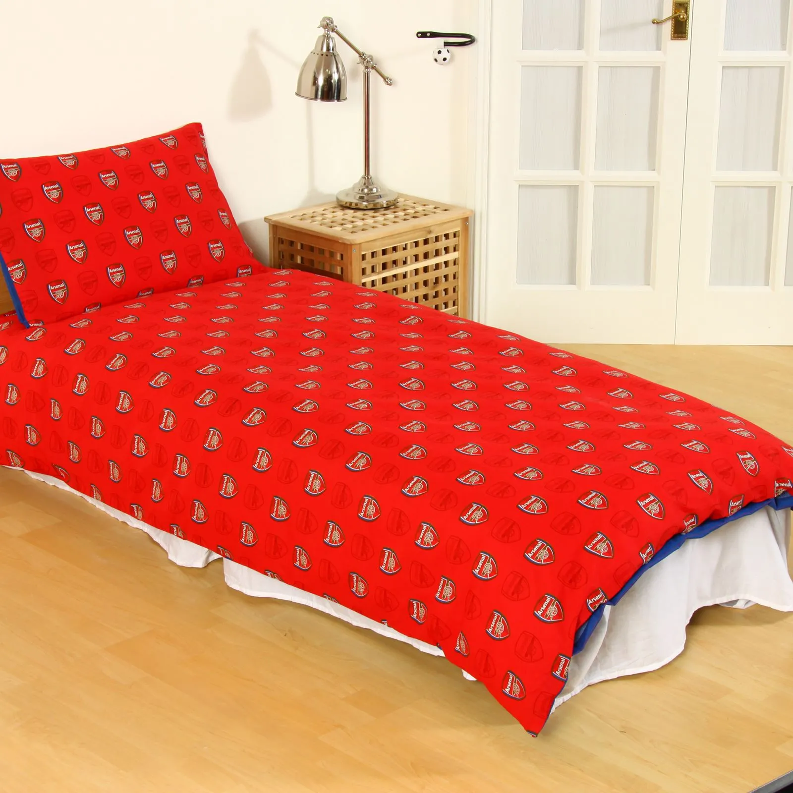 Arsenal FC Reversible Pulse Duvet Set