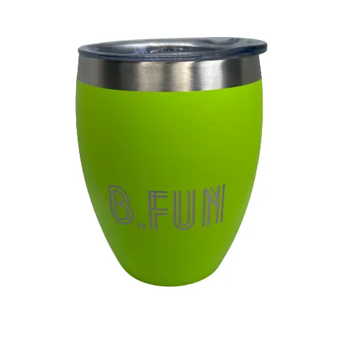 B FUN Curvy Coffee Cup - Garden