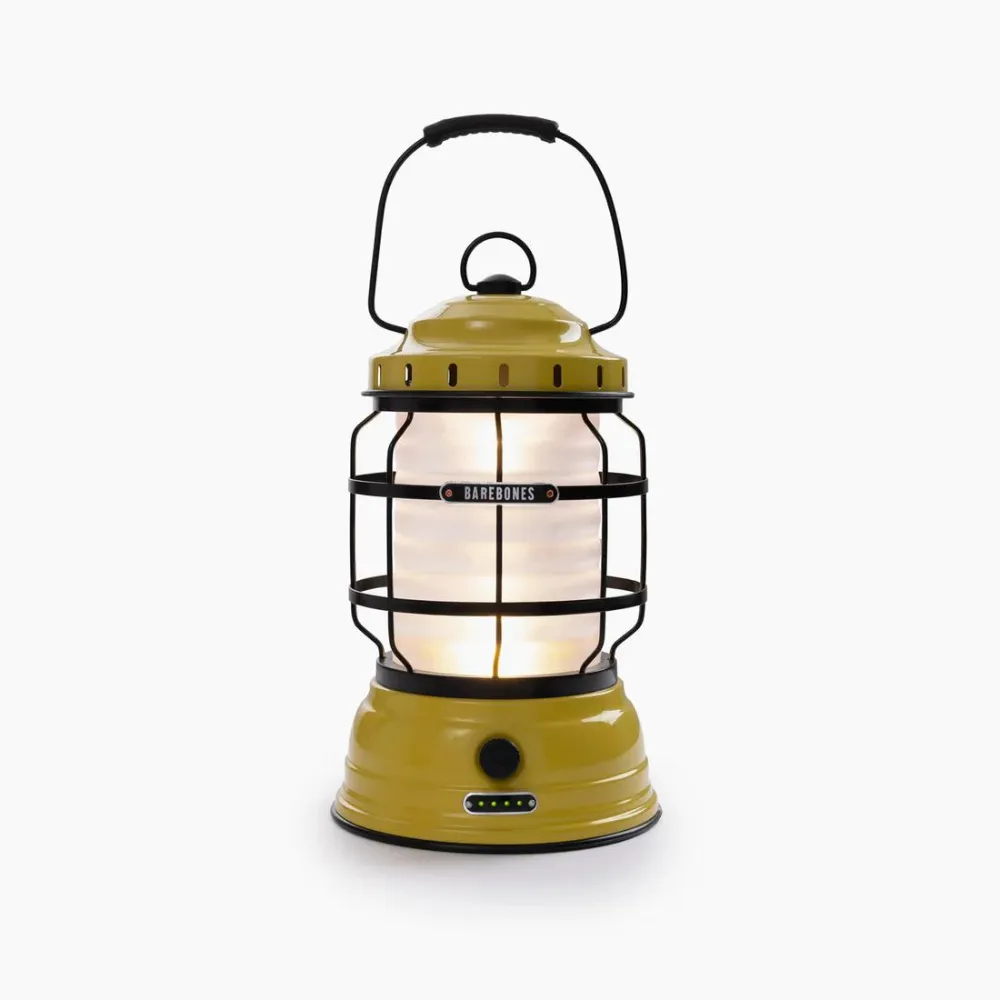 Barebones Forest Lantern Dusty Yellow