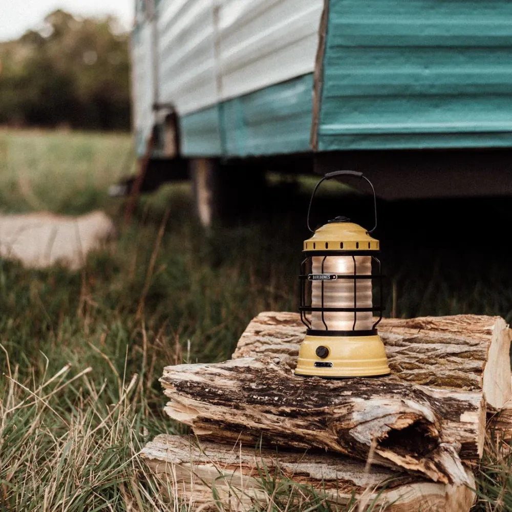 Barebones Forest Lantern Dusty Yellow