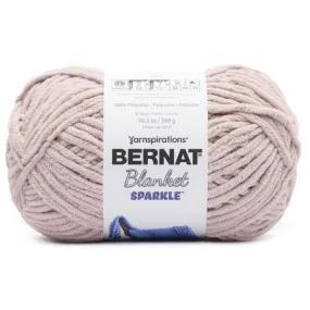 Bernat Blanket Sparkle Yarn - Fig