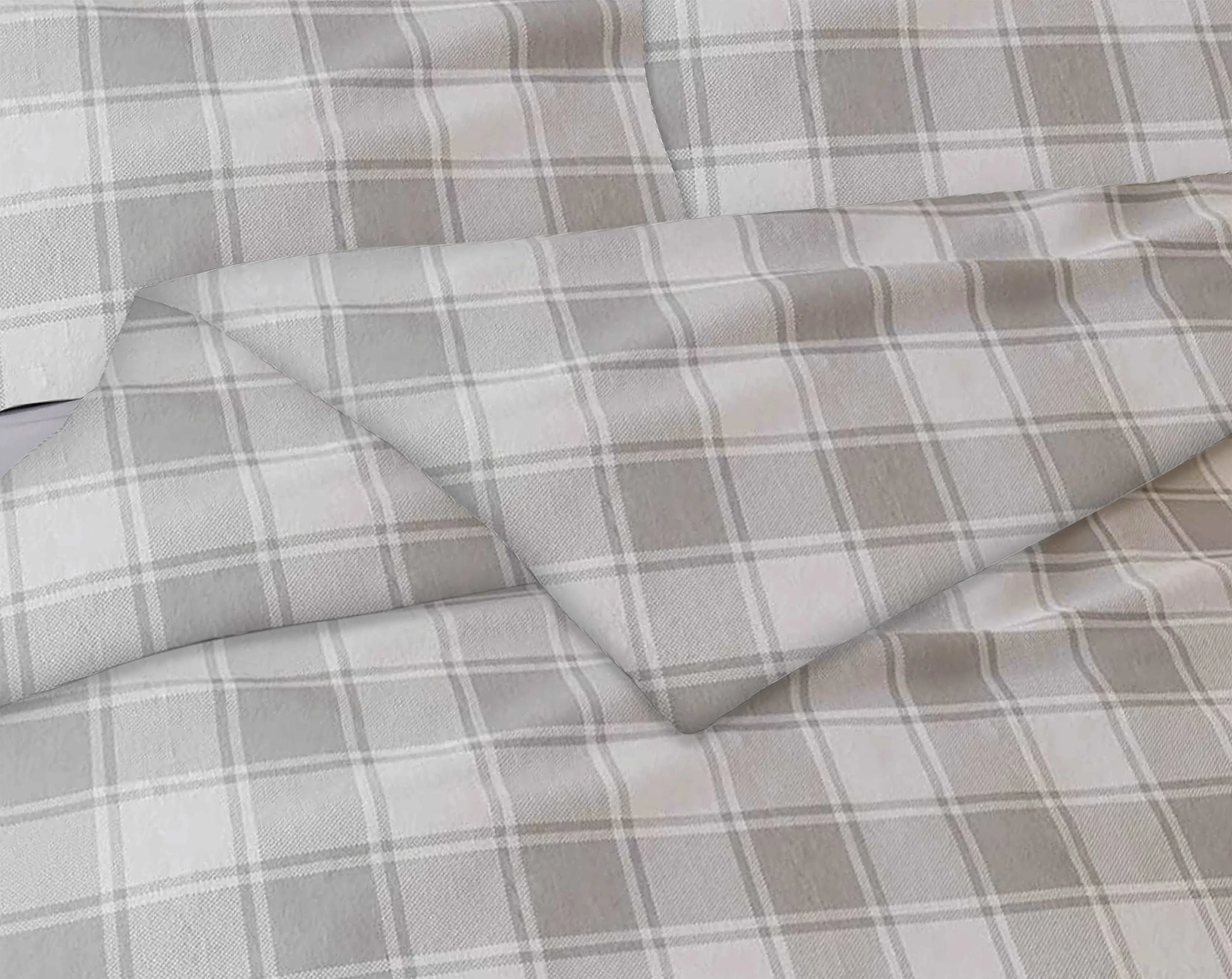 Bibb Home 3-Piece Flannel Duvet Cover SetBibb Home Flannel Duvet Cover Set