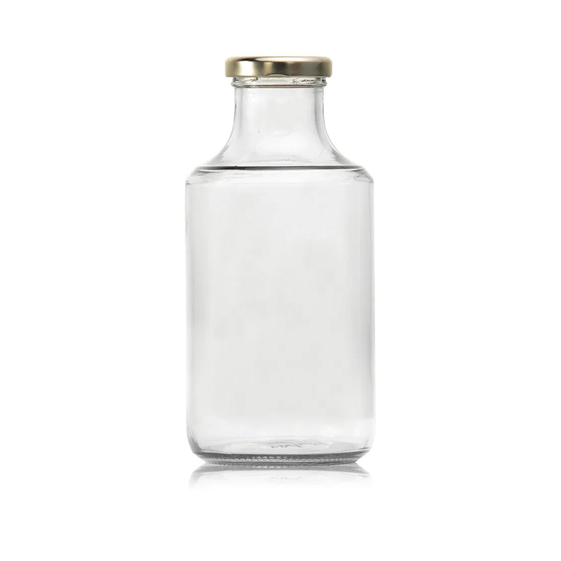 Blanca Sauce Glass Bottle 500ml with Gold lid