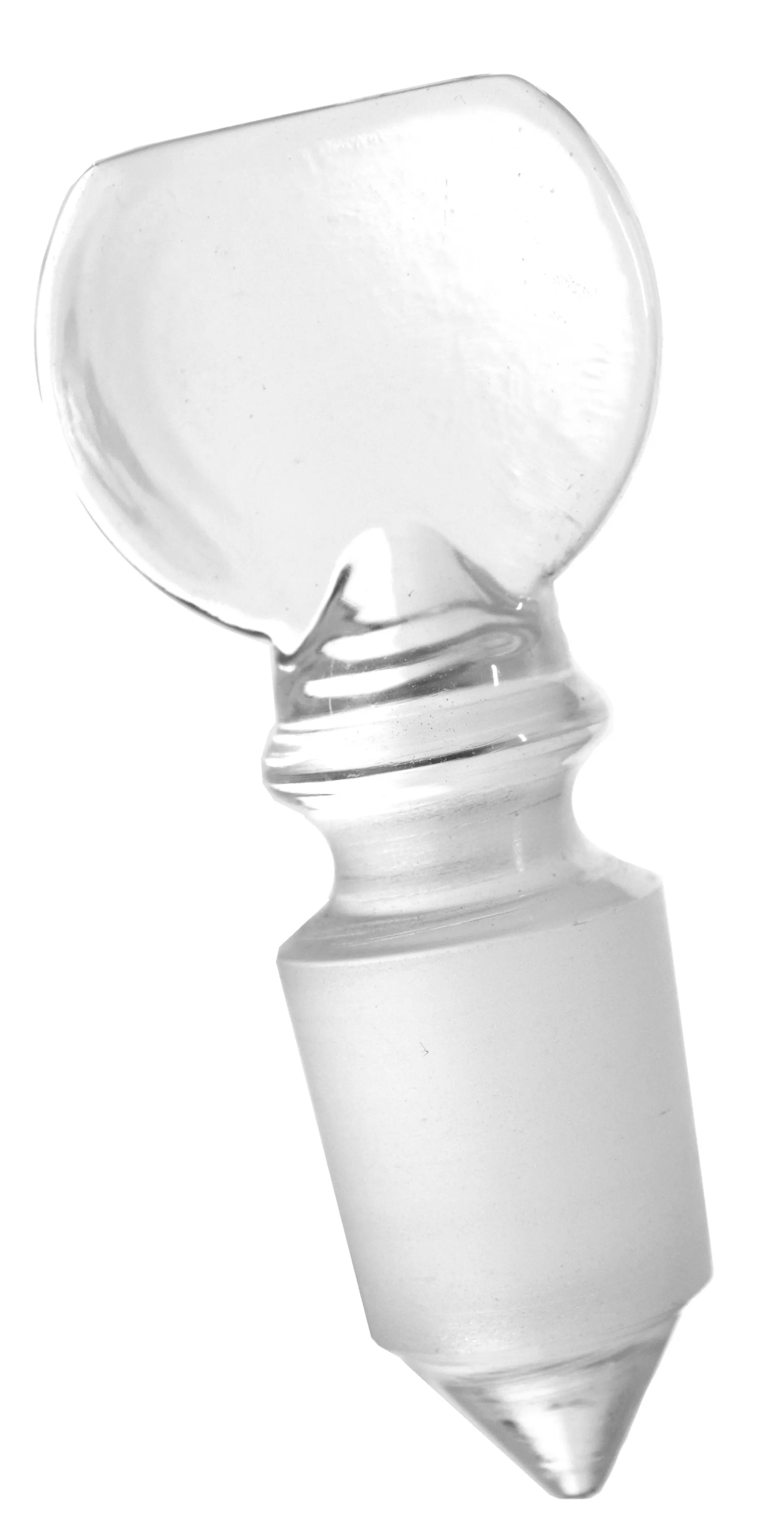 BOD Bottle, 300ml - Interchangeable Glass Pennyhead Stopper - Borosilicate Glass - Eisco Labs