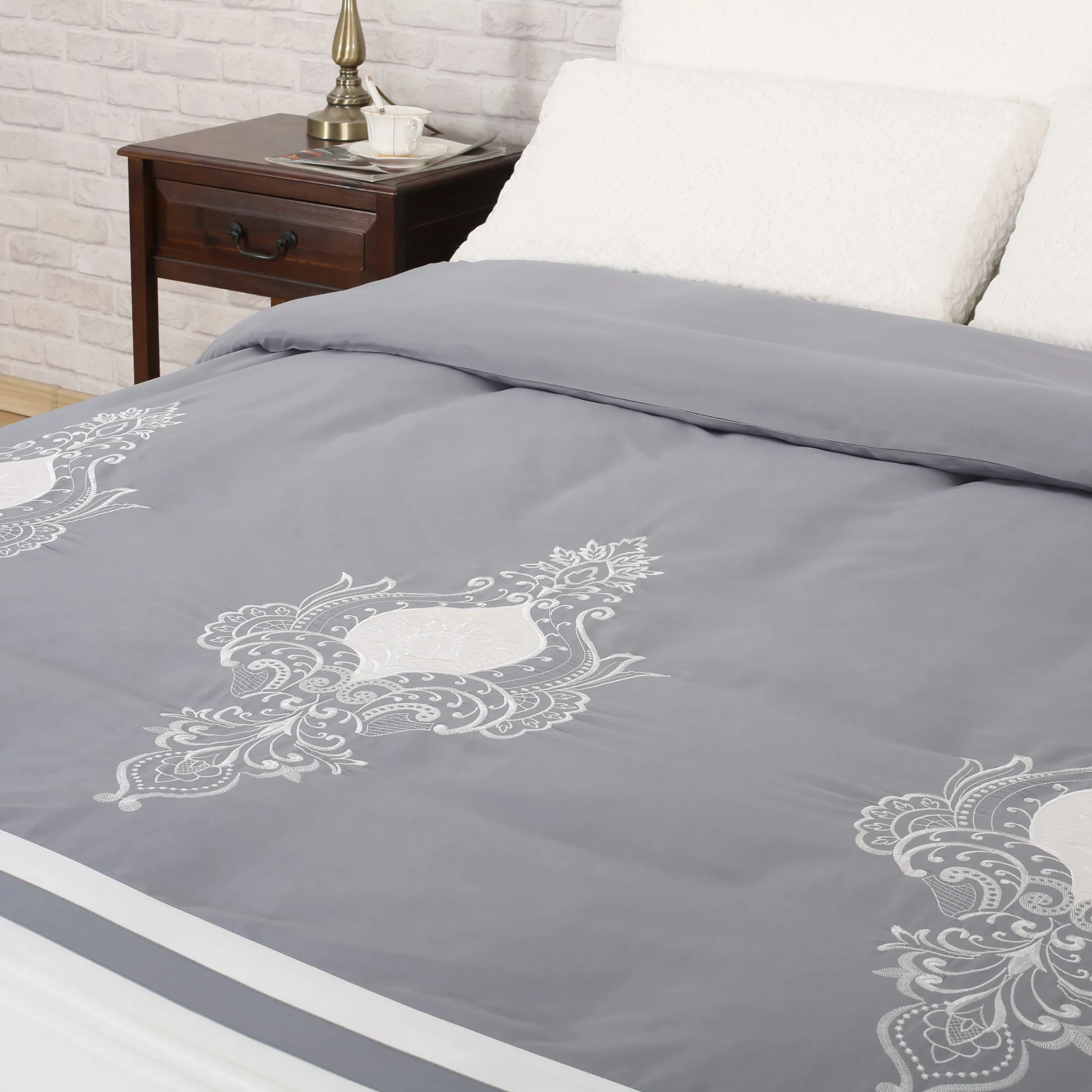 Bodhi Queen Size Fabric Duvet Cover