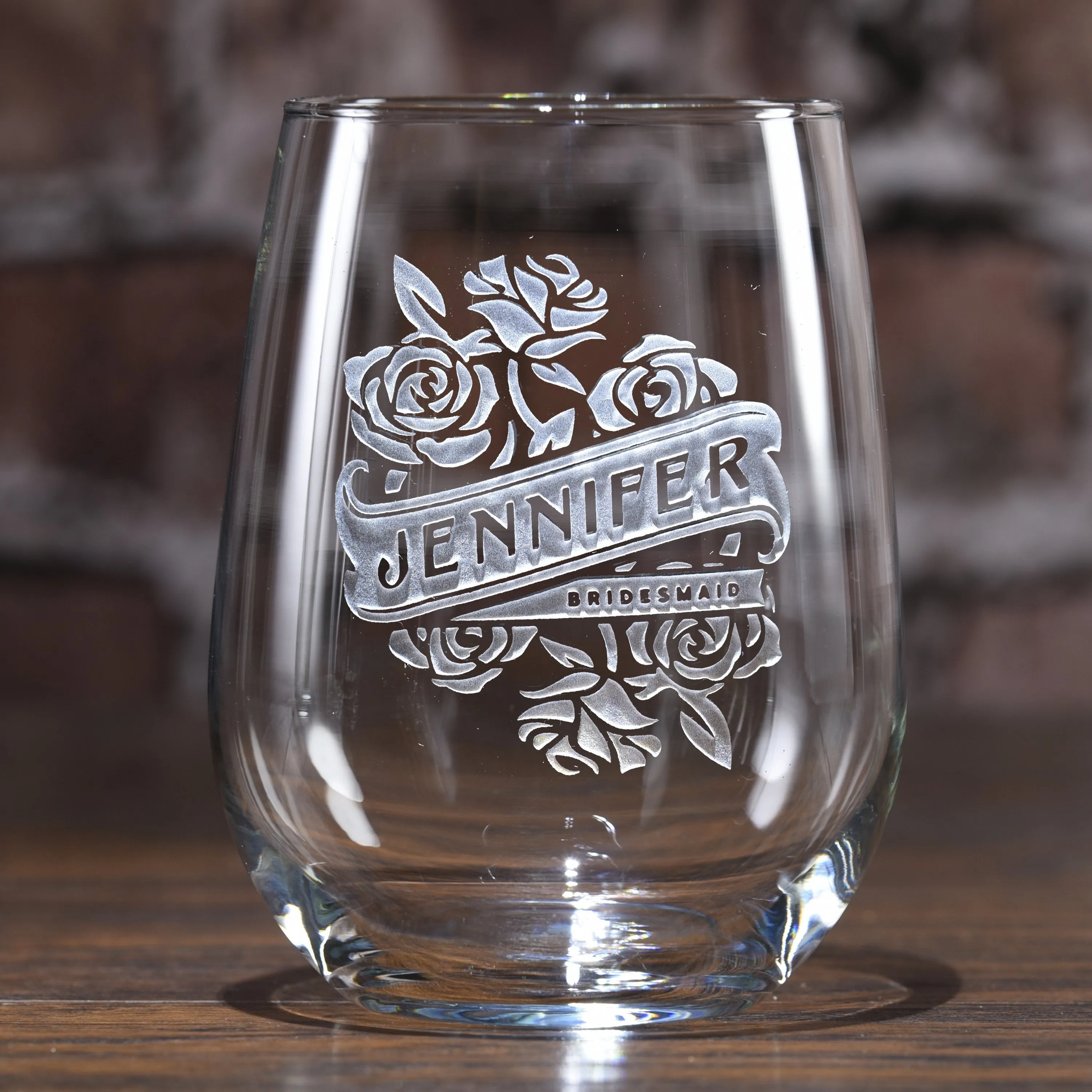 Bridal Party Stemless Wine Gift