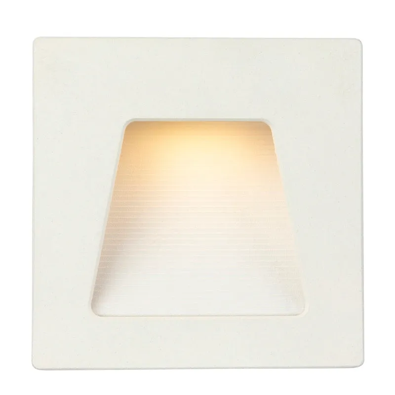 Brilliant Evelyn LED Indoor Step Light - Matt White