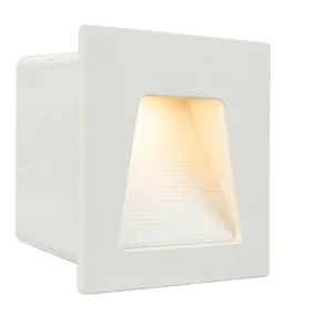 Brilliant Evelyn LED Indoor Step Light - Matt White