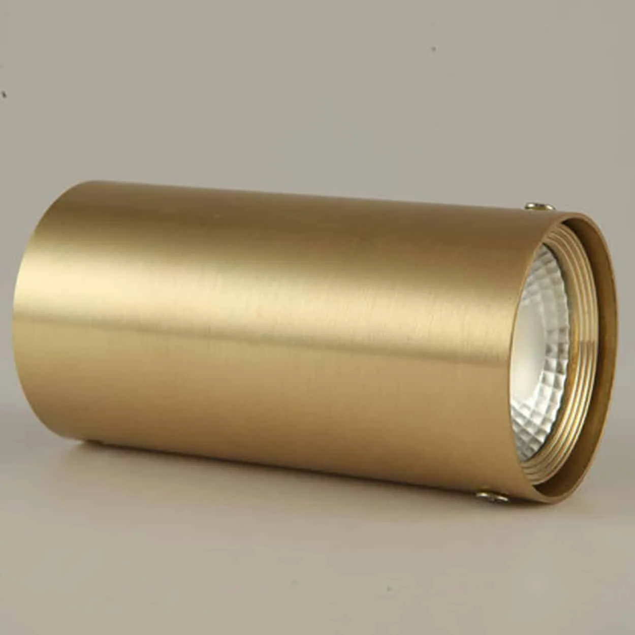 Cabaara Brass Pipe Ceiling Spotlight