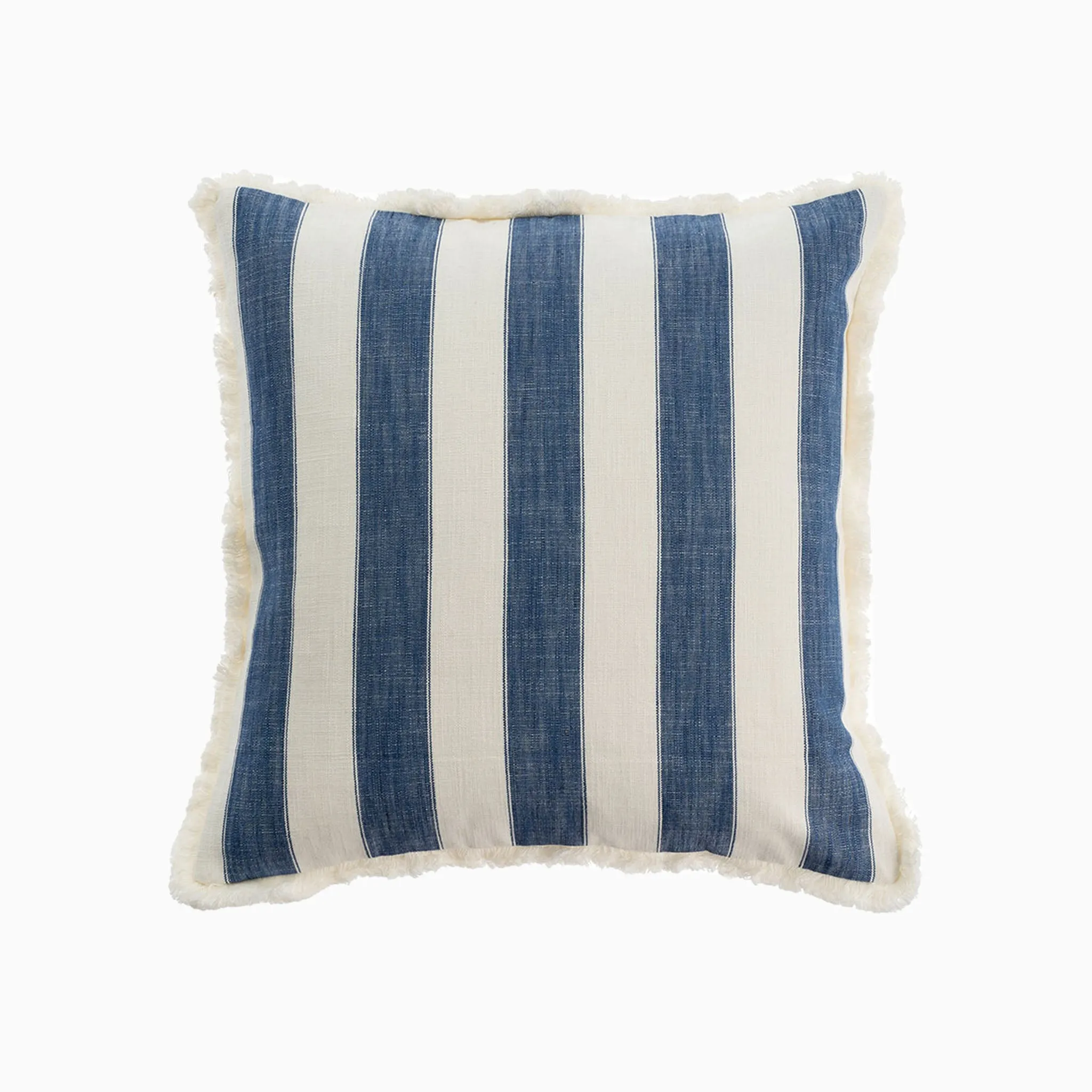 Cabana Blue Stripe 20" Square Indoor/Outdoor Pillow