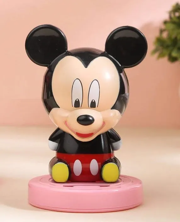 Cartoon | Mickey Mouse Bobblehead With Mobile Holder | 13 Cms |