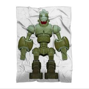 CG Robot Character Sublimation Throw Blanket