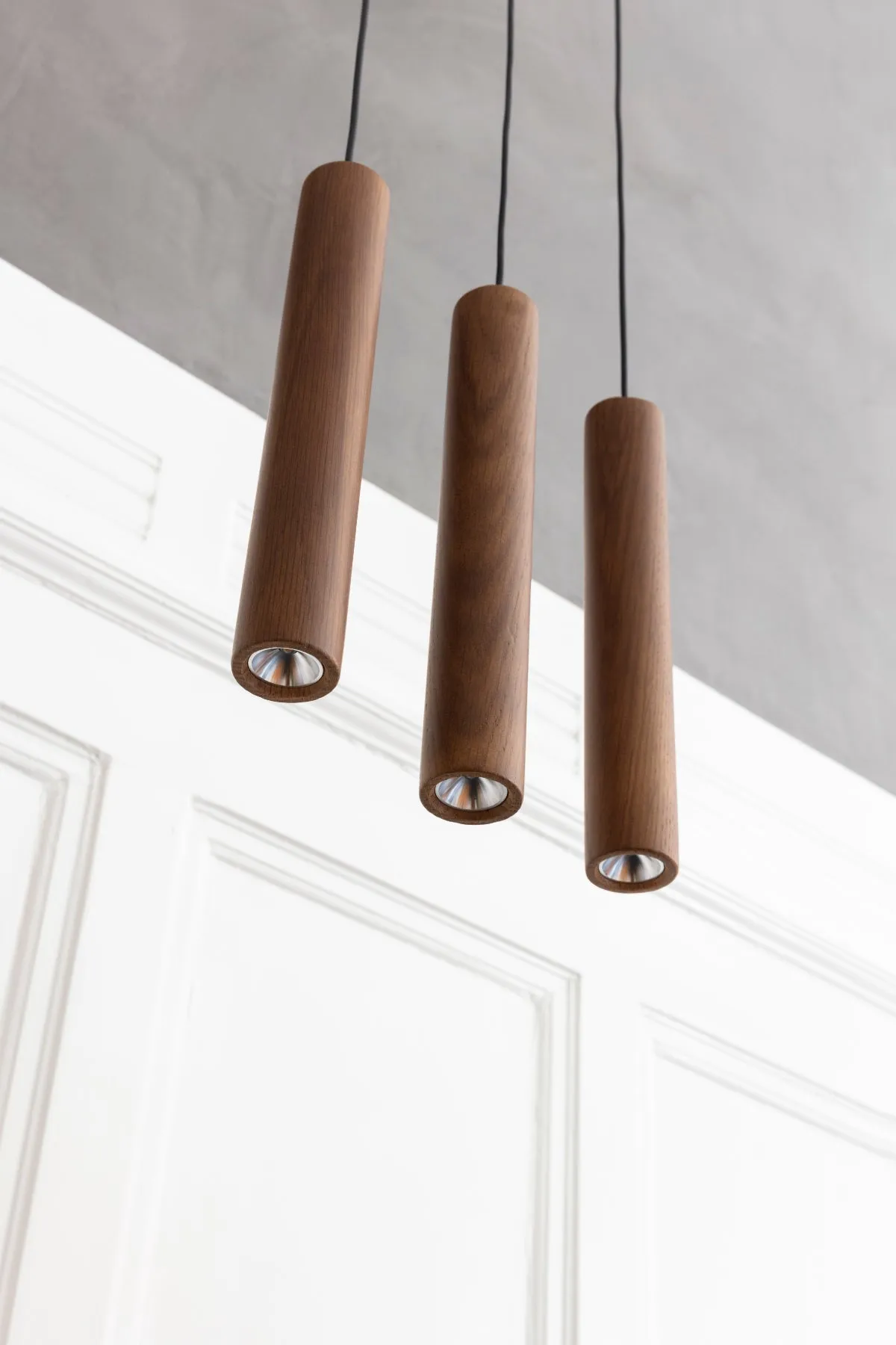 CHIMES Oak LED Pendant Light