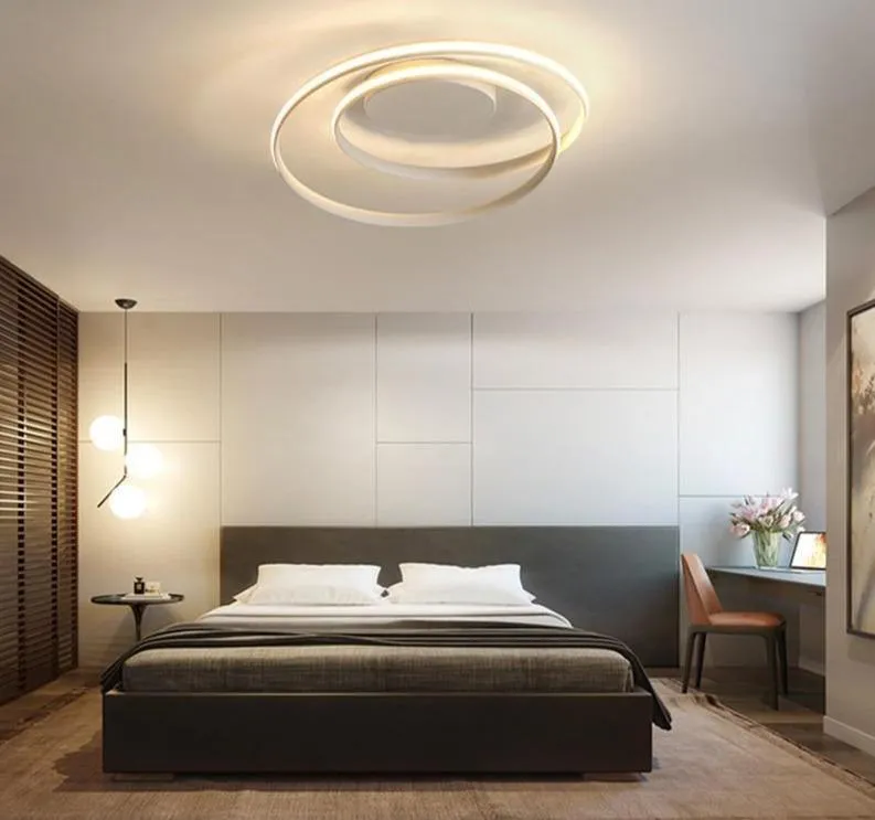 Circular Spiral LED Surface Mounted Ceiling Lights