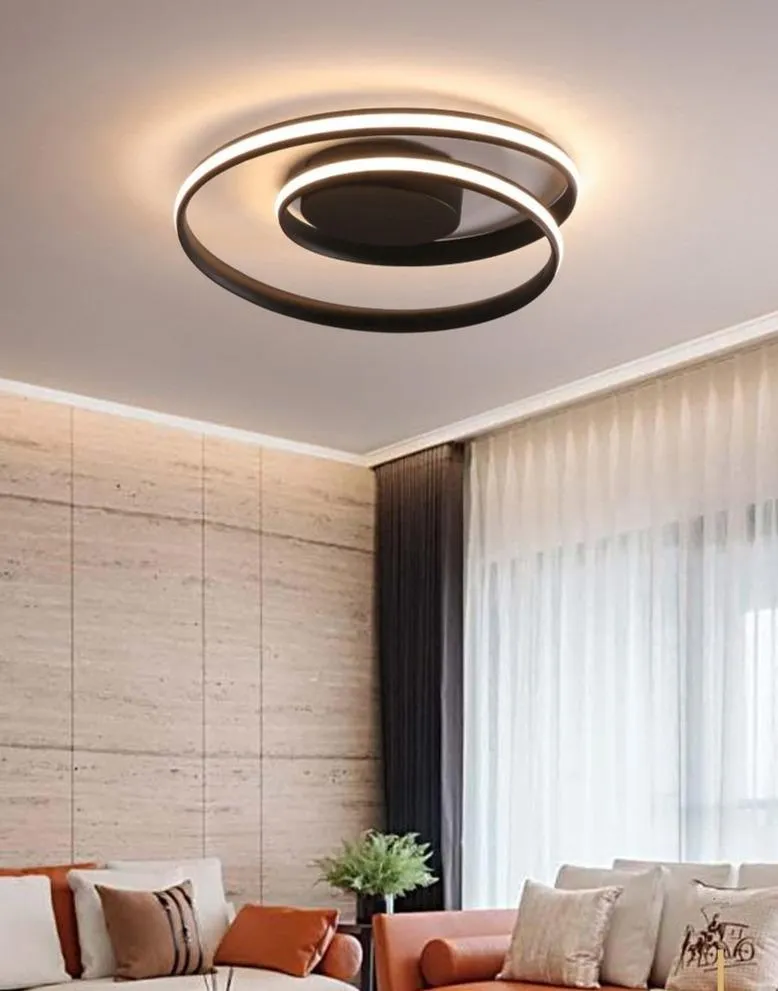 Circular Spiral LED Surface Mounted Ceiling Lights