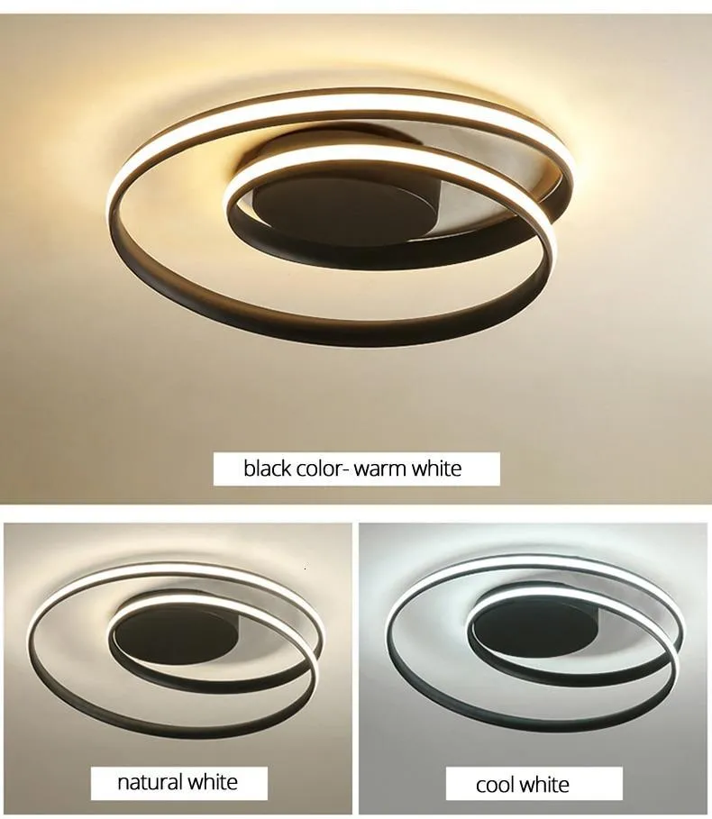 Circular Spiral LED Surface Mounted Ceiling Lights