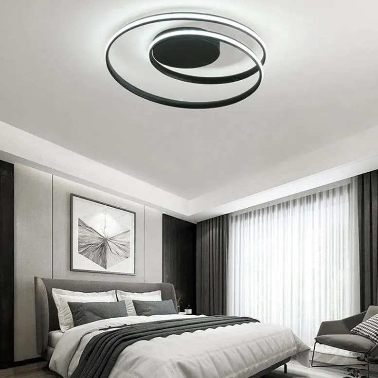 Circular Spiral LED Surface Mounted Ceiling Lights