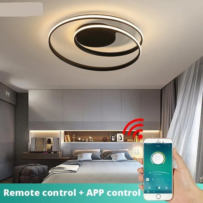 Circular Spiral LED Surface Mounted Ceiling Lights