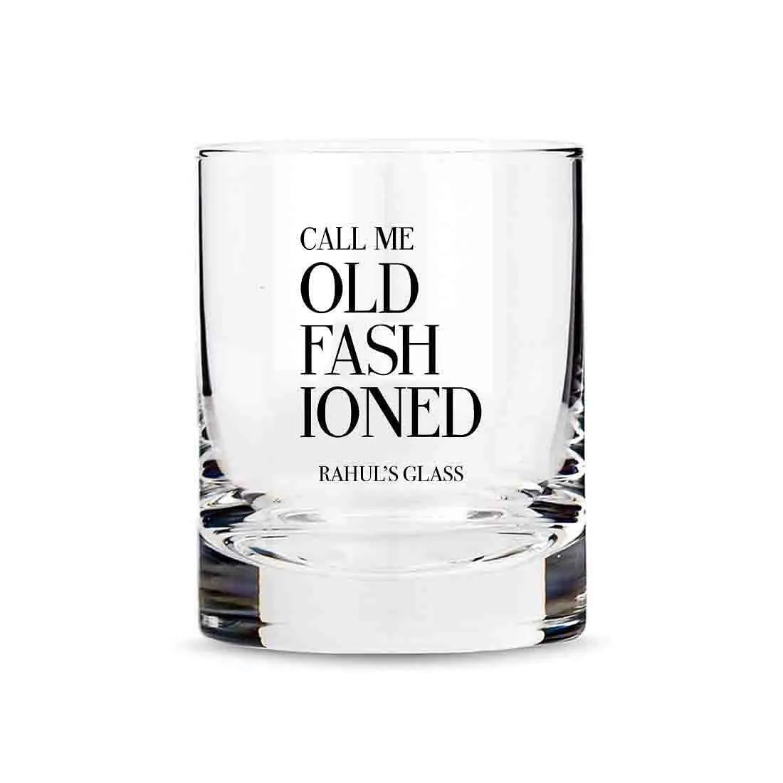 Classic Customized Whiskey Glass -Perfect Gift for Boyfriend Husband - Old Fashioned