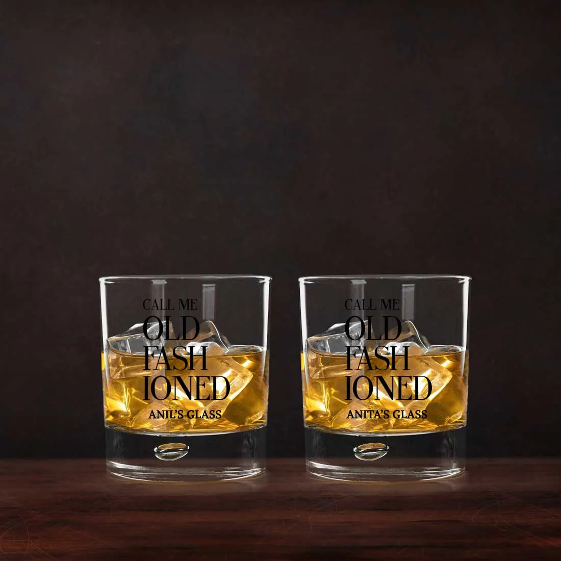 Classic Customized Whiskey Glass -Perfect Gift for Boyfriend Husband - Old Fashioned