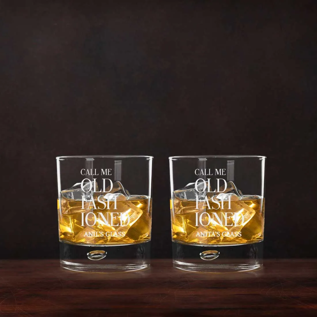 Classic Customized Whiskey Glass -Perfect Gift for Boyfriend Husband - Old Fashioned