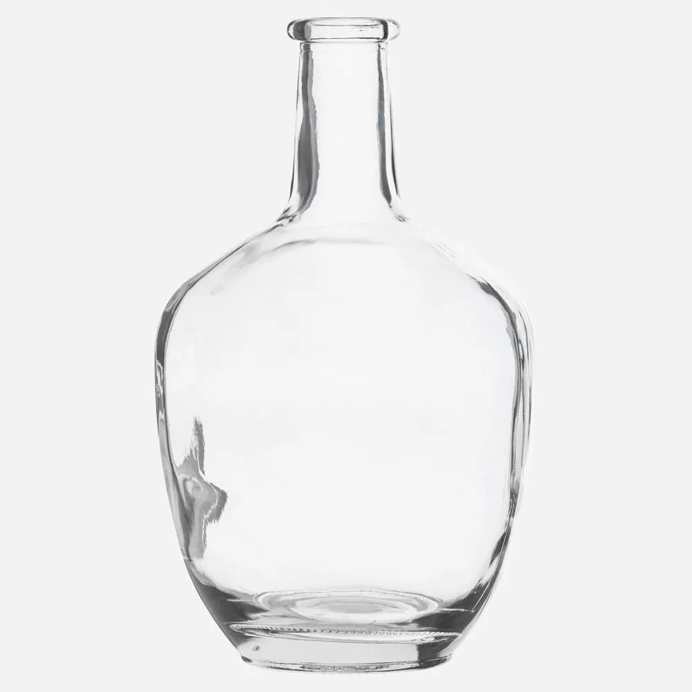 Clear Glass Bottle 25cm