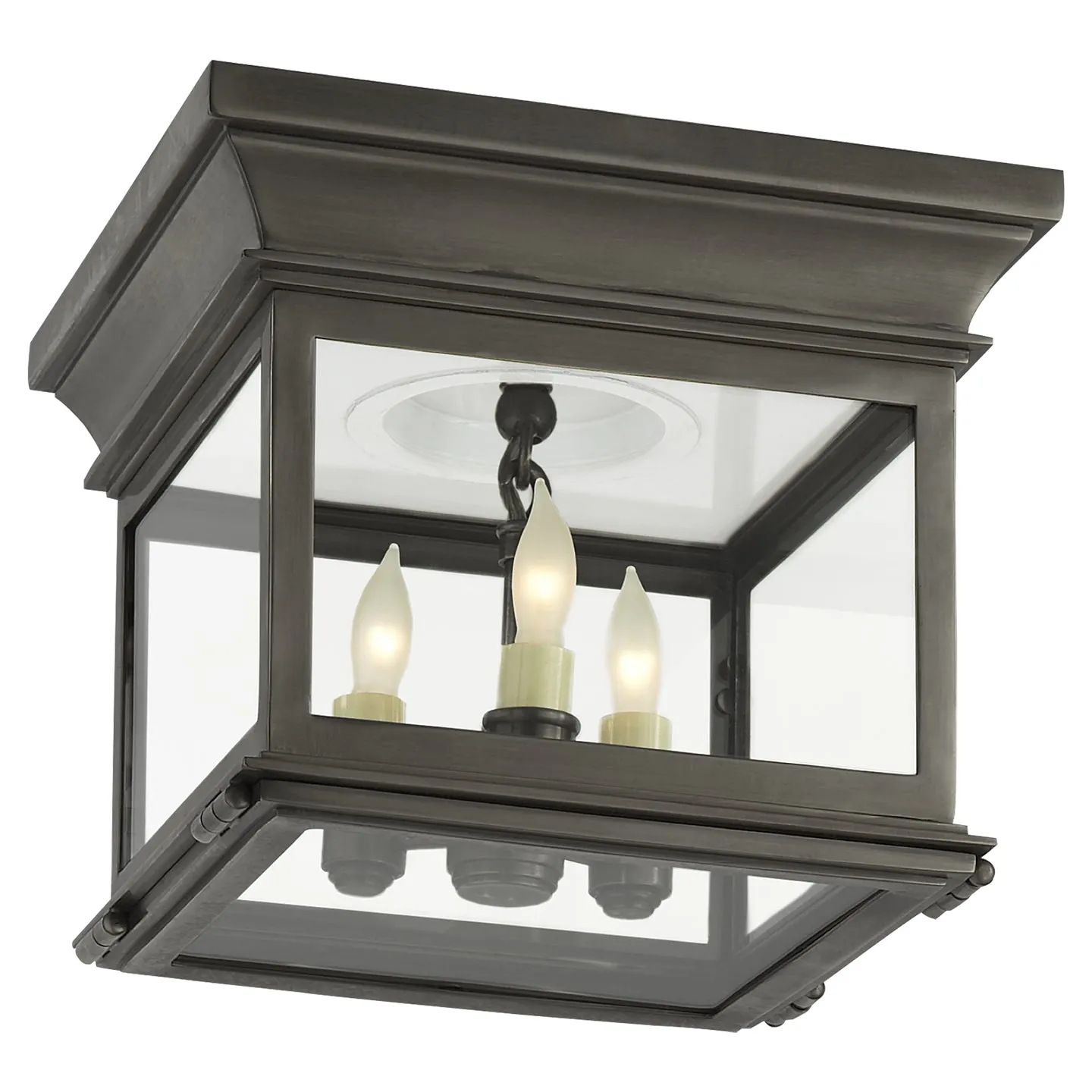 Club 9" 3-Light Flush Mount