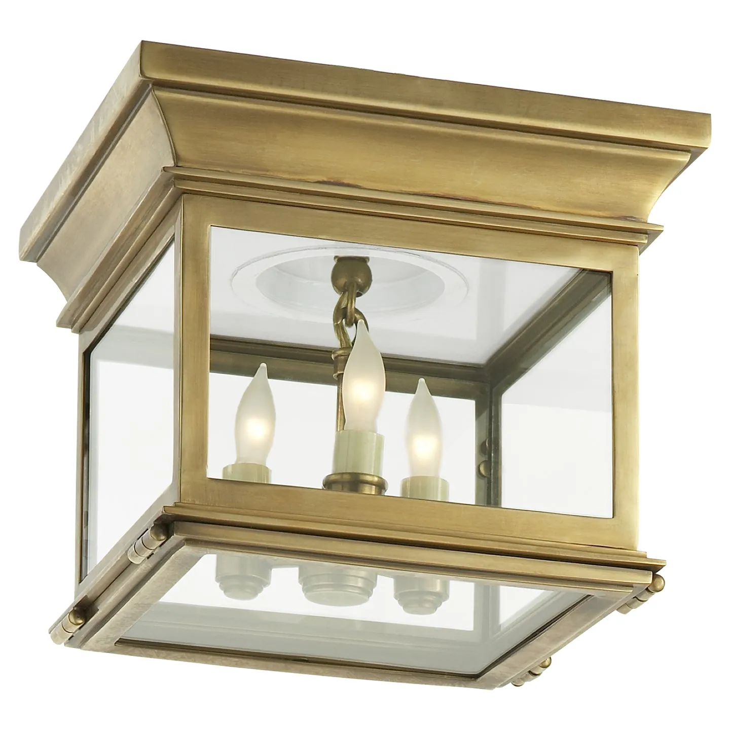 Club 9" 3-Light Flush Mount