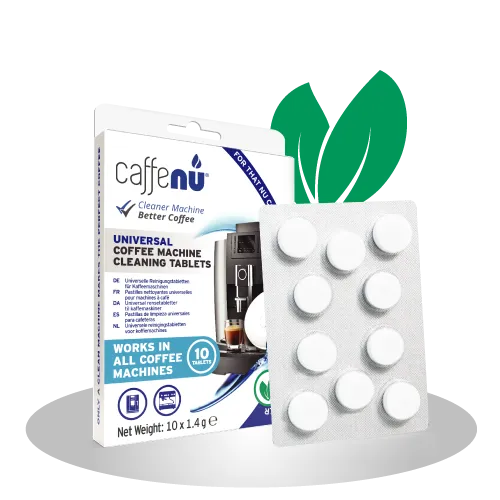 Coffee Machine Cleaner Tablets - 10 x 1.4g Tablets