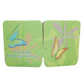 Coffee Sleeves -  Tulip Cup Jackets - Cheerful Green - 1,000 ct